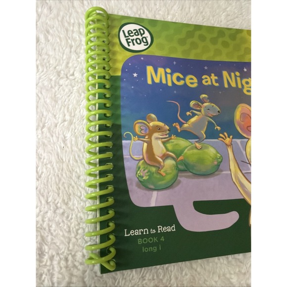 LeapFrog LeapStart Mice At Night Learn To Read Book 4 Long I - Picture 3 of 6